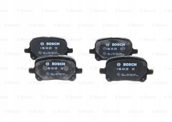 BOSCH 0 986 424 639 KIT PLAQUETTES FREINS FREINS DISQUE
