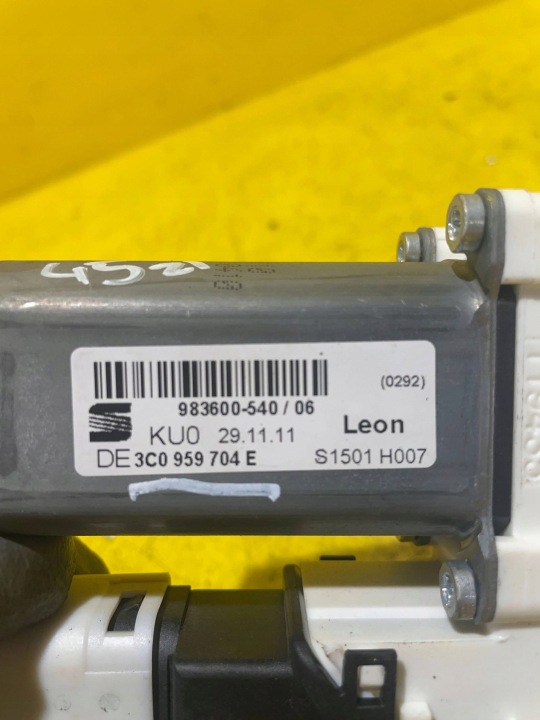 SEAT LEON (1P) 2012 MÉCANISME VITRES DROIT ARRIÈRE