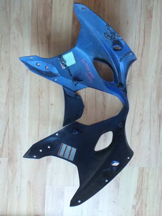 SUZUKI GSX-R 1000 K3-K4 CASQUETTE CALOTTE DÉFLECTEUR D'AIR