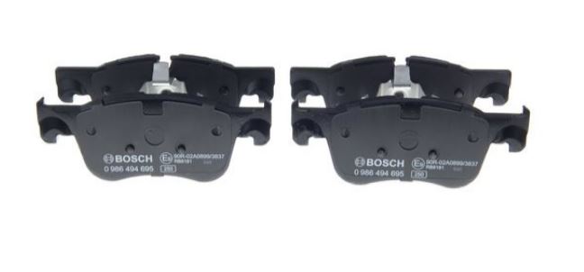 KIT ENSEMBLE PLAQUETTES FREINS [BOSCH]