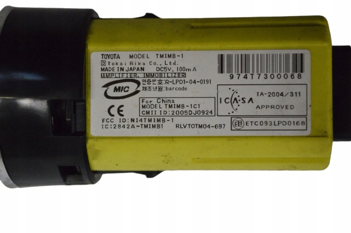 LEXUS GS 300 350 430 450H 2007 BOUTON ALLUMAGE DÉMARREUR STOP