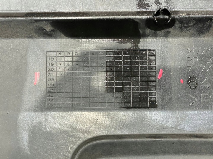 MITSUBISHI ASX I 1 LIFT 19- PARE-CHOCS ARRIÈRE ARRIÈRE
