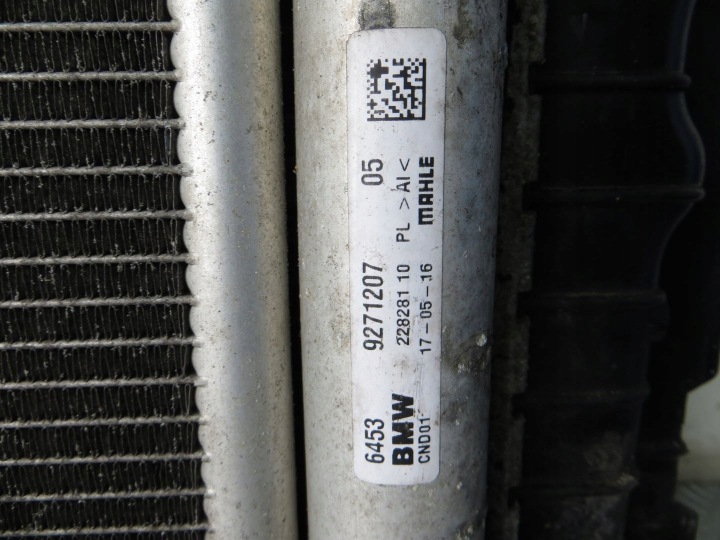 BMW X1 F48 2.0D RADIATEURS VENTILATEURS JEU 16463580 15-