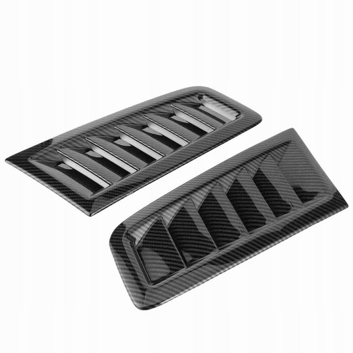 UNIVERSEL 2 PCS DÉFLECTEURS AIR SUR CAPOT VOITURES PIÈCES EXTÉRIEUR DANS STYLU FOCUS RS MK2