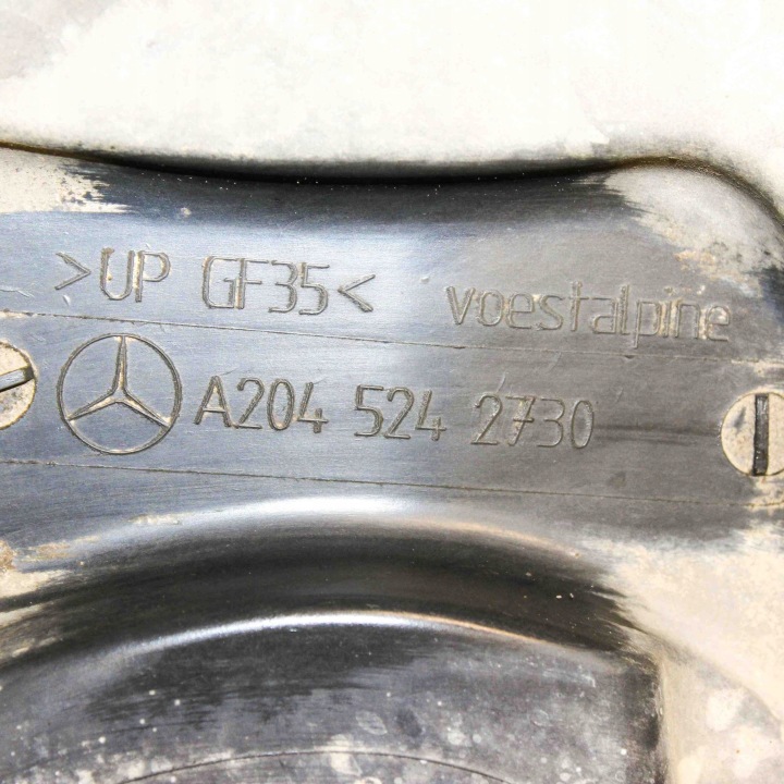 MERCEDES-BENZ C W204 2012 PROTECTION INFÉRIEURE MOTEUR