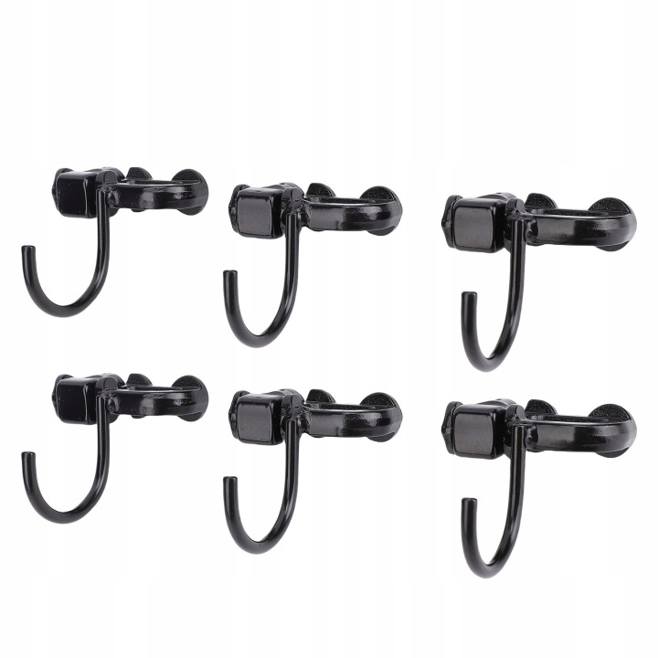 6 PCS GAUCHE CROCHET GASIENICOWY DOUBLE KOEK FIXATION ACIER WEGLOWA VERS X0