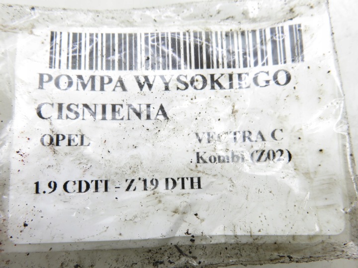 POMPE INJECTION OPEL VECTRA C UNIVERSEL 1.9 CDTI AVEC 19 DTH 0445010097