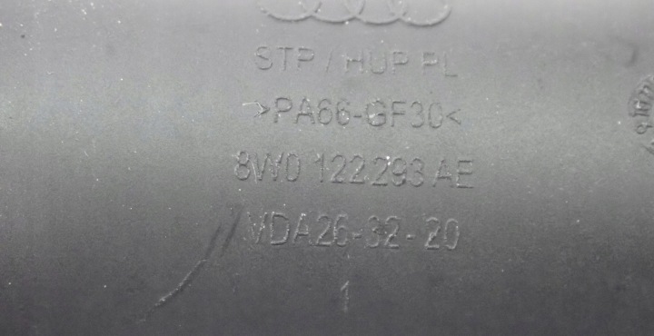 8W0122055N TUYAU FIL EAU AUDI A4 B9 8W 2.0 TDI