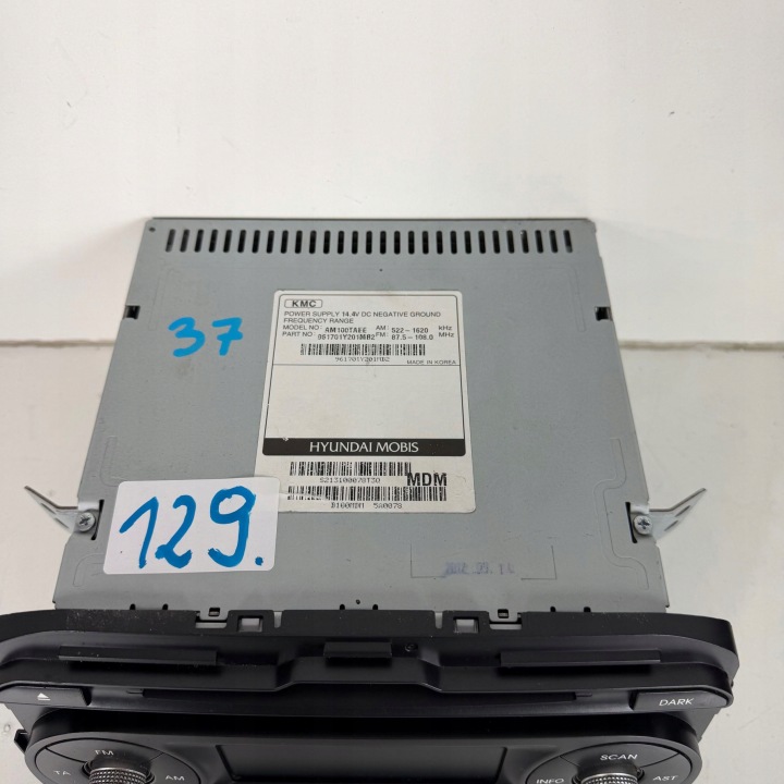 RADIO D'USINE LECTEUR CD MP3 KIA PICANTO II 2 OE ORIGINAL 961701Y201