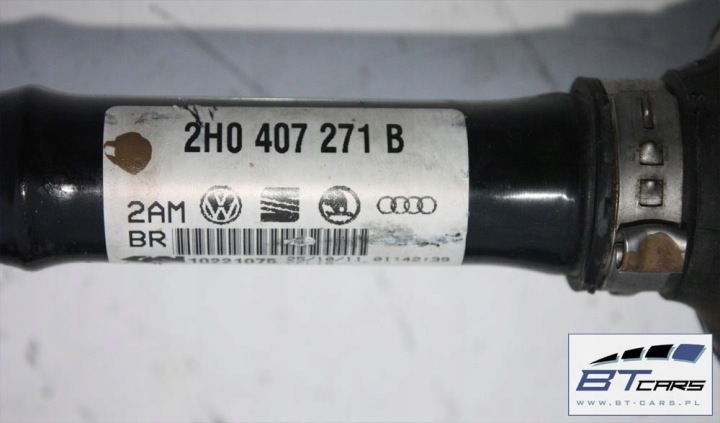 VW AMAROK DEMI-ARBRE AVANT AVANT 2H0407271B 2H0407271D 2H0407271DX 2H0 407 27