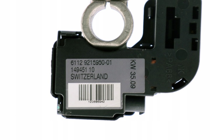 BMW E60 E70 E93 MINI R56 R60 SERRE-CÂBLE NÉGATIVE MOINS 9164346