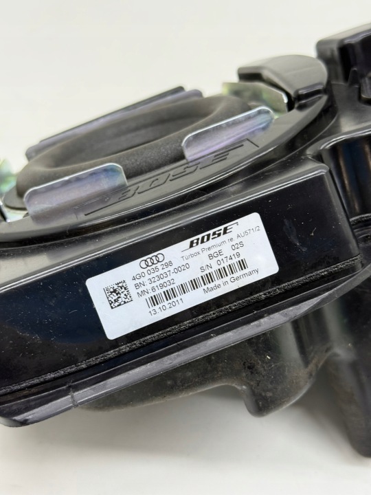 AUDI A6 S6 C7 HAUT-PARLEUR PORTES DROIT AVANT SUBWOOFER BOSE FONCTIONNEL