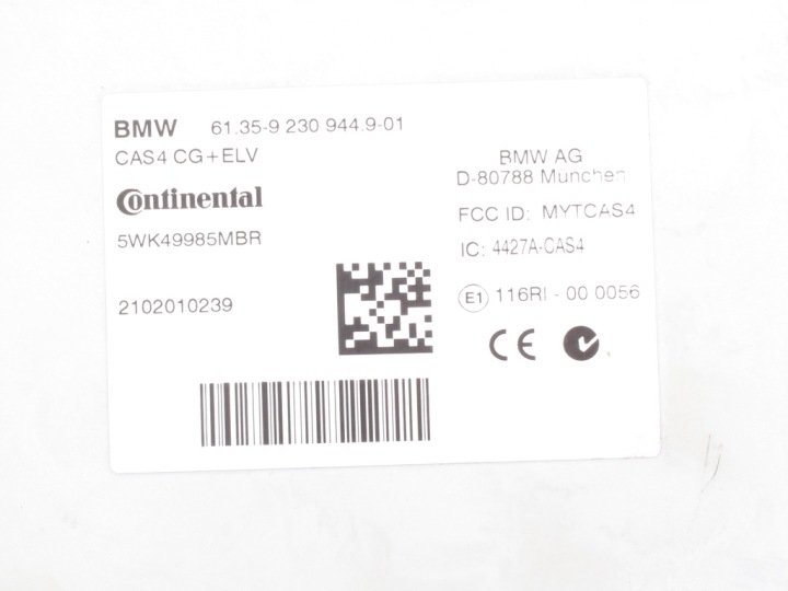 KIT ORDINATEUR CLÉ CAS 4 BMW F10 525D 3.0 D