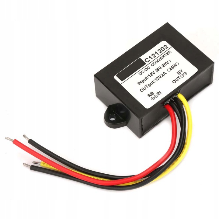 CONVERTISSEUR RÉGULATEUR TENSION 6-20V VERS 12V 2A