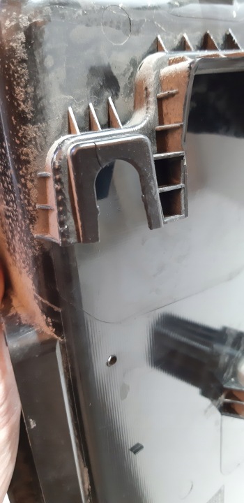 FIAT DOBLO 2 II MOULURE CACHE POIGNÉE PORTES GAUCHE ARRIÈRE GAUCHE ARRIÈRE 07355019700E