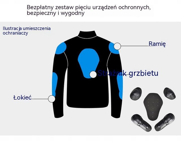 CHAQUETA PANTALONES BEZPIECZNY MONO PARA MOTOCICLETA MESKI TURYSTYCZNY 