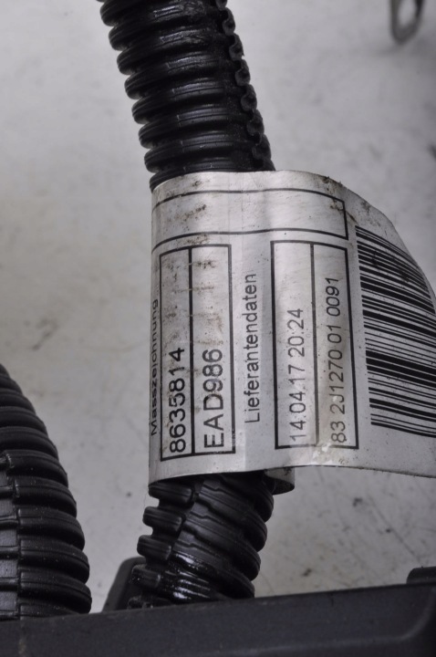 BMW F22 1.5 FAISCEAU DE CÂBLES MOTEUR 8635811 8635813