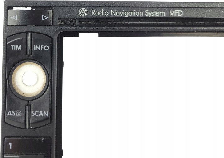 VW PASSAT B5 GOLF 4 T4 CHÂSSIS PANNEAU RADIO NAVIGATION NAVI MFD 1 AVANT