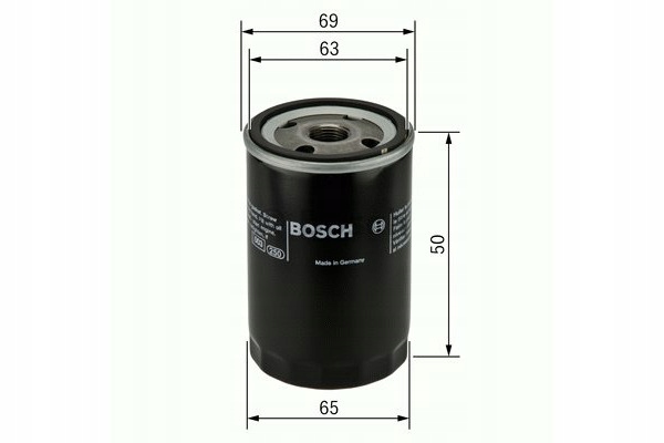 BOSCH BOSCH F 026 407 089 FILTRE HUILES