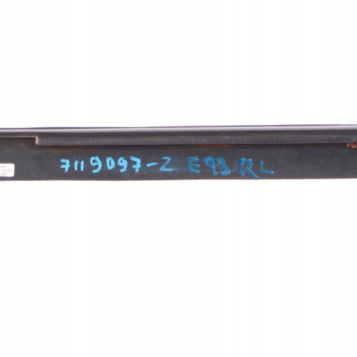 BMW E93 MOULURE JOINT D'ÉTANCHÉITÉ VITRES GAUCHE ARRIÈRE NOIRE 7119097