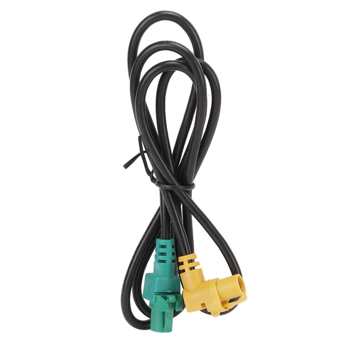 AUTOMOBILE COMMUTATEUR AUX ADAPTATEUR CÂBLES NOIR POUR MK5 MK6 RCD510 RNS315 RCD300+