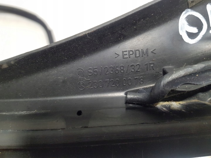 JOINT D'ÉTANCHÉITÉ VITRES AVANT AVANT MERCEDES SL R230 W230