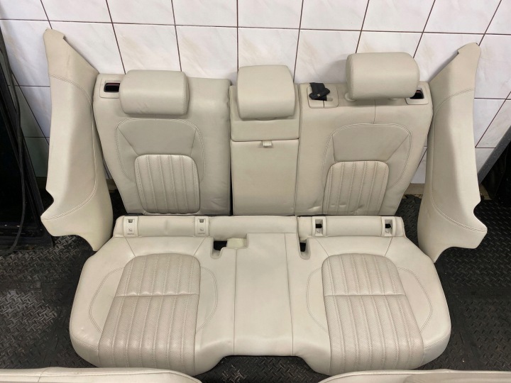 KIT FOTELU JAGUAR F-PACE X761 CUIR BLANCHE