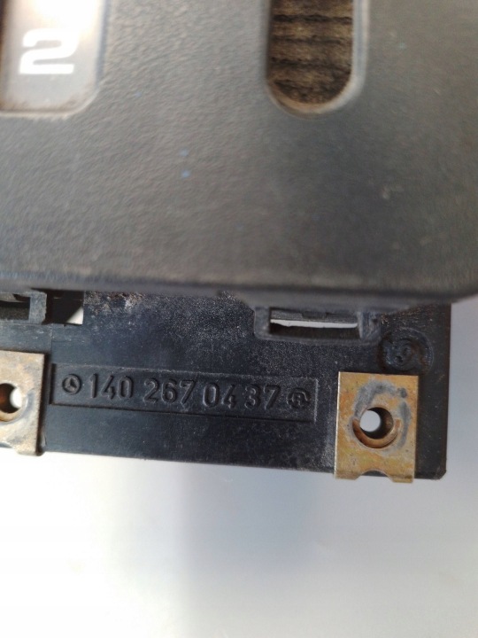 CRIC CHANGEMENTS VITESSE MERCEDES W124 1402670437 ALL/I/2