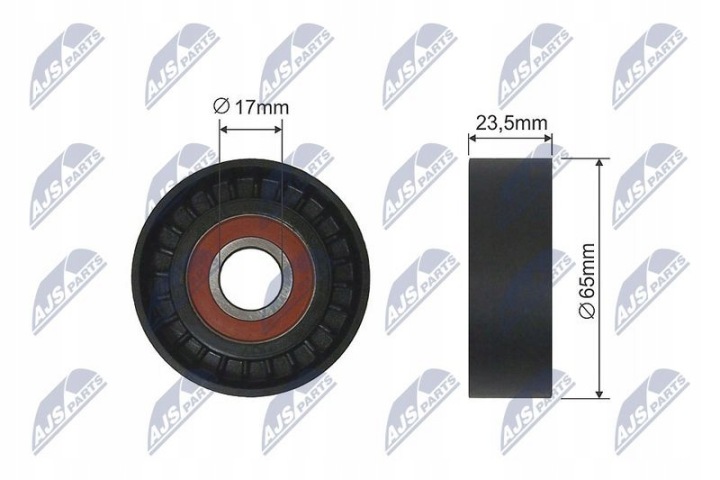 GALET TENDEUR COURROIE POLYWEDGE ABARTH 500595695 GRANDE PUNTO ALFA ROM