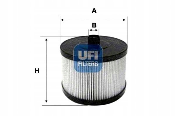 FILTRE HUILES UFI (OEM QUALITY) INSERT NISSAN/DACIA 12-