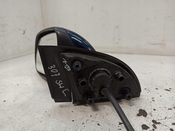 PEUGEOT 307 RÉTROVISEUR ÉLECTRIQUE GAUCHE 5PIN 96577210XT ENDOMMAGÉ