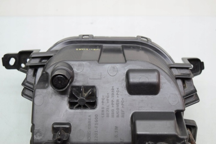 PHARES ANTIBROUILLARD GAUCHE AVANT KIA SPORTAGE (QL) 92201F1600 1.6L GASOLINE 130KW 2019