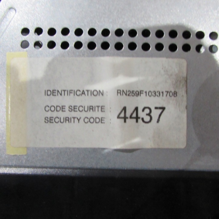 RADIO CASSETTE RENAULT SCENIC I LIFT 7700434424
