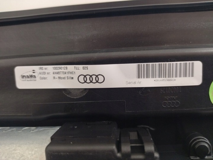 4H4877041 TOIT OUVRANT DOUBLE AUDI A8 D4 LONG