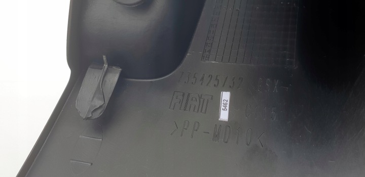 FIAT BRAVO 2 II BOUCHON PROTECTION COUVERCLE FUSIBLES BOÎTE À GANTS CONDUCTEUR