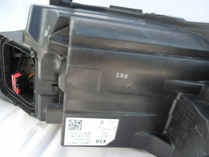 RENAULT ZOE PROJECTEUR DROIT AVANT PHARE DROITE AVANT AVANT COMPLET LED