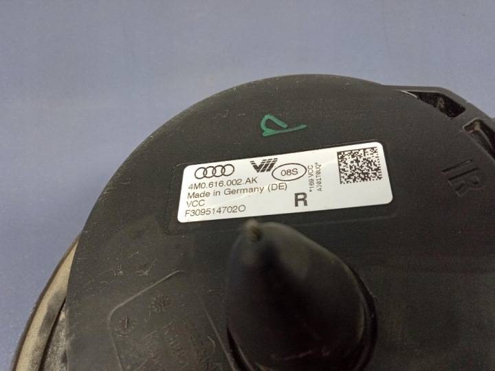 AUDI Q7 II 4M LIFT 24-25 COUSSIN SOUFFLET ARRIÈRE DROIT 4M0616002AK
