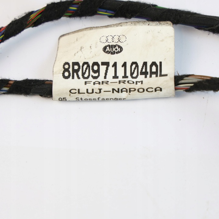 AUDI Q5 8R FAISCEAU DE CÂBLES CAPTEURS STATIONNEMENT PDC PARE-CHOCS ARRIÈRE 8R0971104AL