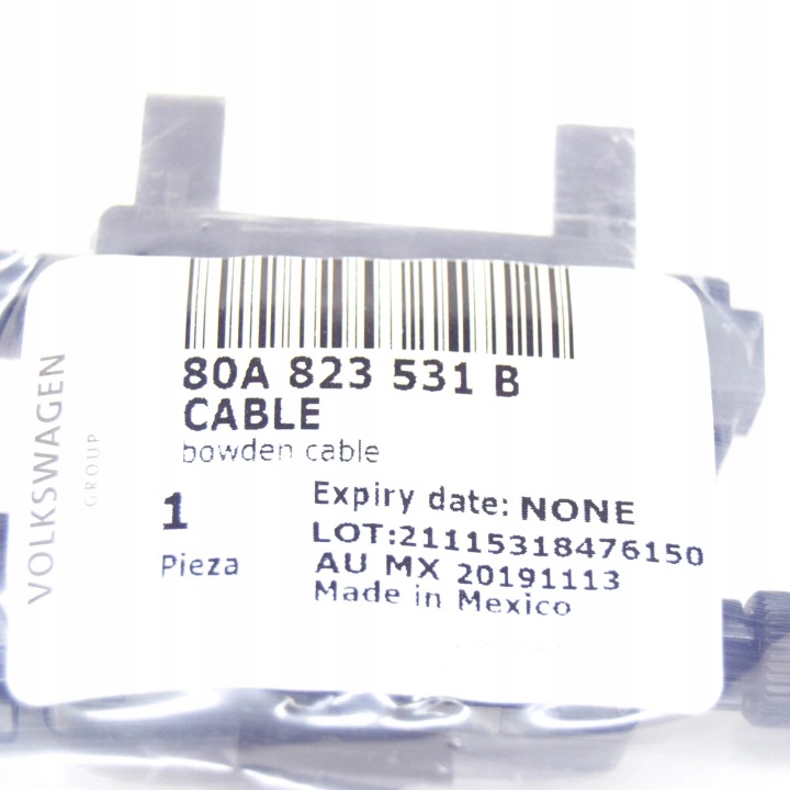 AUDI Q5 FY CÂBLE SERRURE CAPOTS AVANT 80A823531B