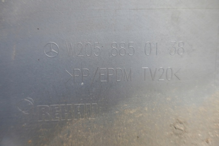 MERCEDES W205 PARE-CHOCS ARRIÈRE 197 C-KLASA ARRIÈRE BERLINE 2014R 2058850138
