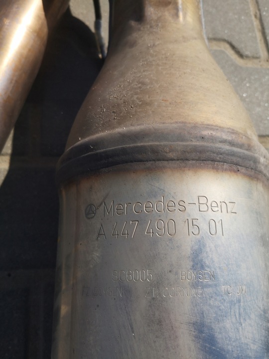 MERCEDES V CLASSE W447 SILENCIEUX COMPLET CATALYSEUR A4474901501 2023R