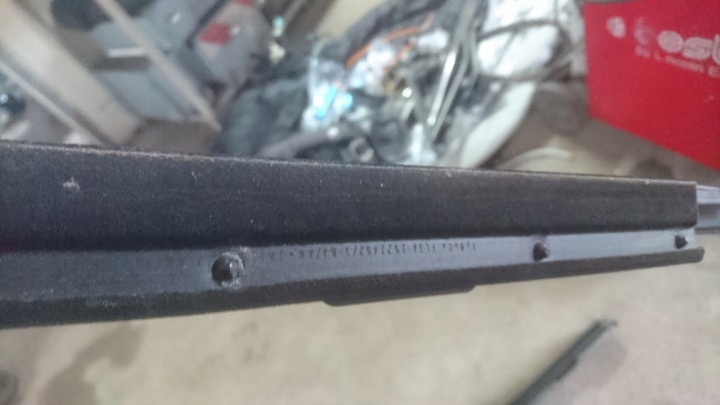 MOULURE REVÊTEMENT PARAPET PORTES FORD F150 2015-18
