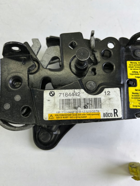 SERRURE CAPOTS DROIT PYROTECHNIQUE 7184442 BMW SÉRIE 5 F10 F11 LIFT EUROPE