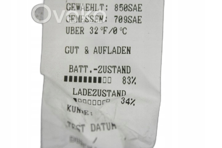 BATTERIE FOR BMW 3 OEM: 8716678