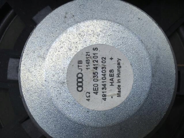 HAUT-PARLEUR ARRIÈRE AUDI A8 D3 02-08 4E003541201S