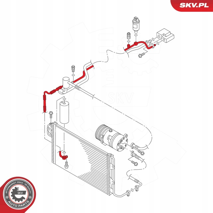 FIL CLIMATISATION SKV ESEN 54SKV708