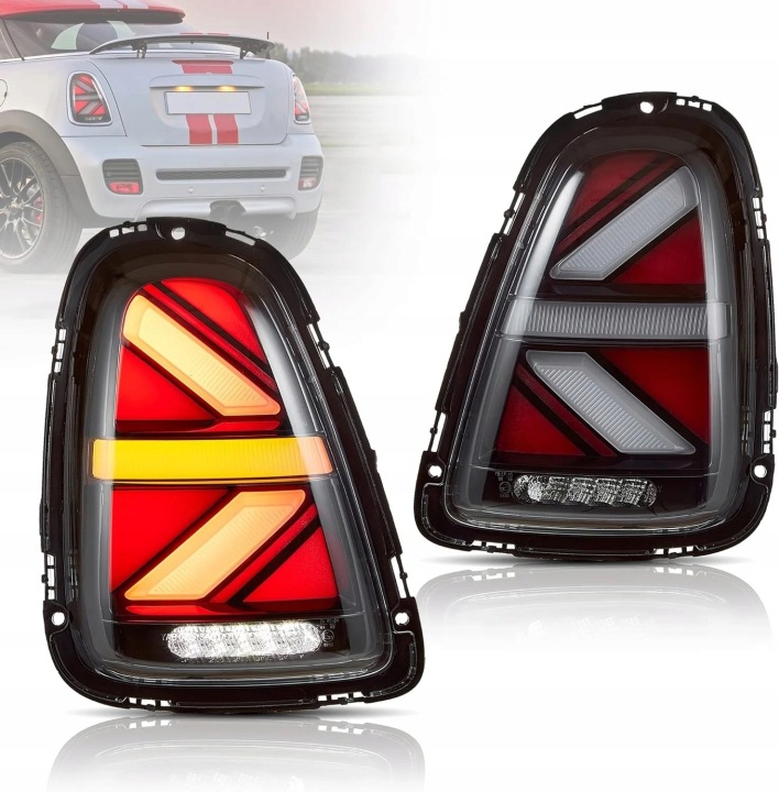 FEUX ARRIÈRE MINI COOPER R56/R57/R58/R59 (2007-2013) – LED UNION JACK PROPRE