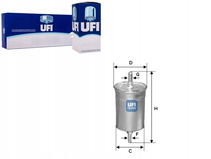 UFI FILTRE CARBURANTS 31.722.00