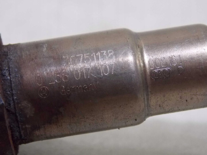 VOLVO S80 II V70 III XC 2.4 D5 SONDE CAPTEUR GAZ D'ÉCHAPPEMENT 30751138 0258017107