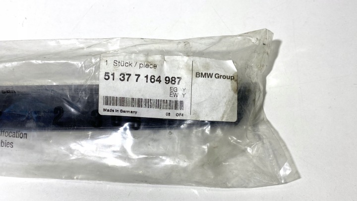 JOINT D'ÉTANCHÉITÉ VITRES BMW E88 CABRIO 7164987 GAUCHE